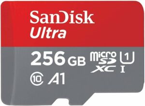 כרטיס זכרון  SanDisk ULTRA 256GB Micro DXC