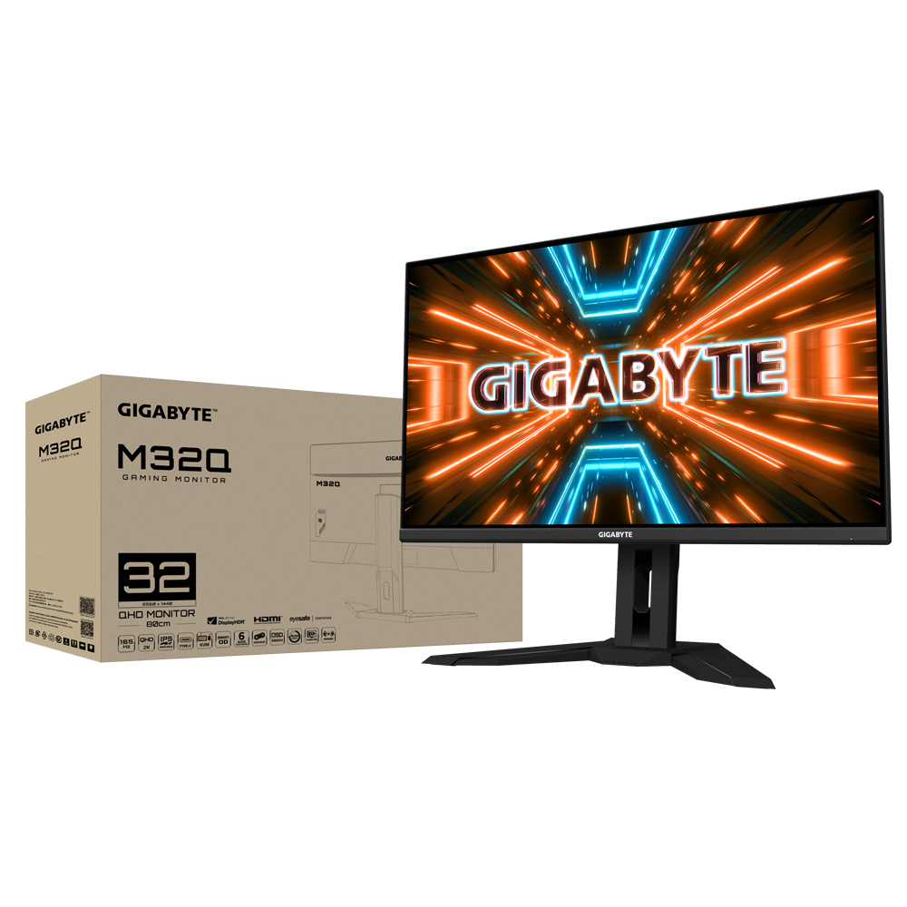 מסך מחשב Gigabyte M32Q 1Ms 2K QHD 1MS SS IPS KVM USB 3.0+C 8BITS 4 מסך מחשב Gigabyte M32Q 1Ms 2K QHD 1MS SS IPS KVM USB 3.0+C 8BITS – תמונה 4