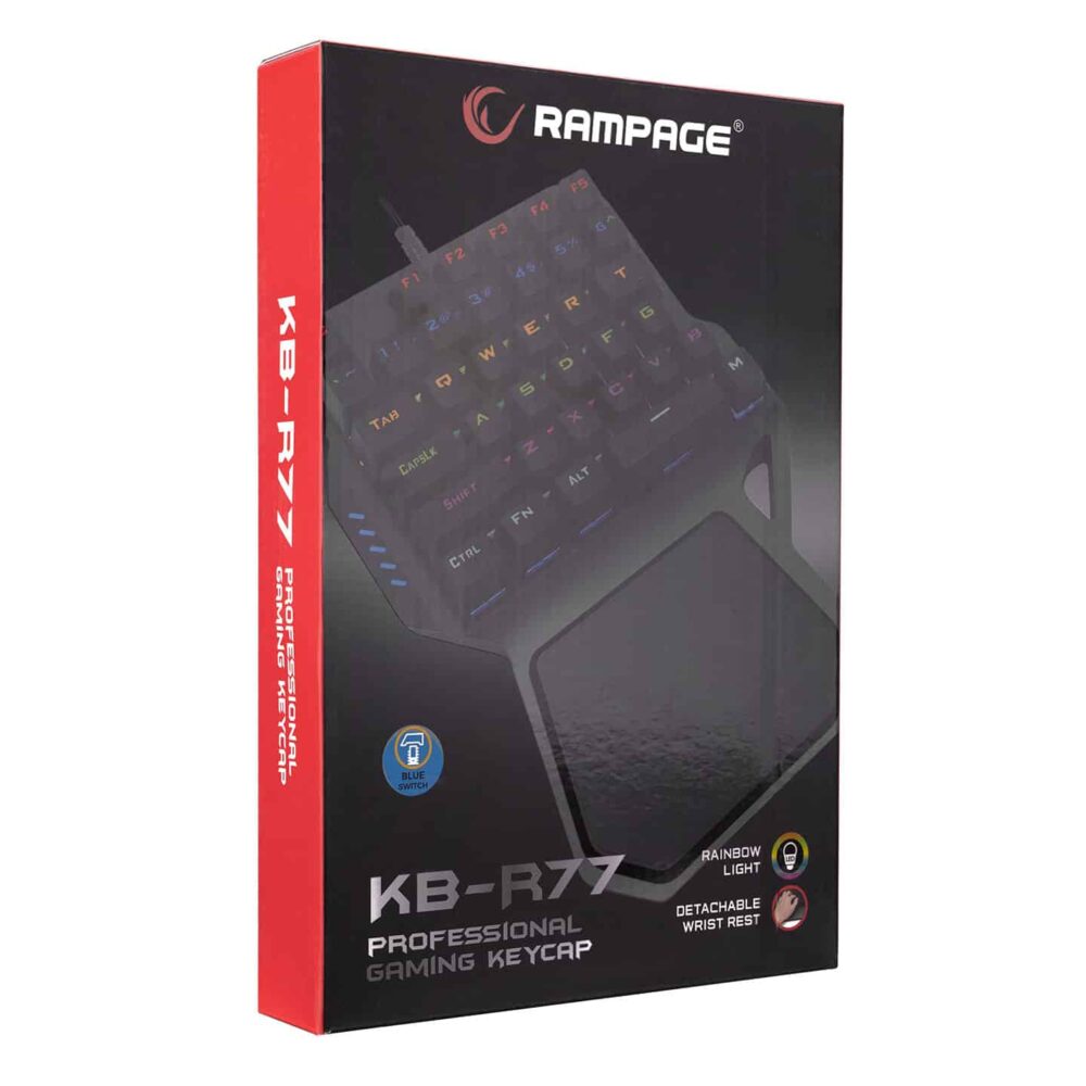 מקלדת מכנית מיני Rampage KB-R77