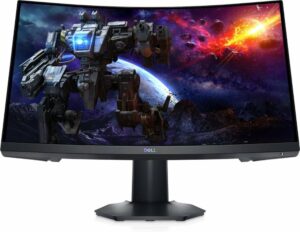 מסך גיימיג קעור Dell 24 Curved Gaming Monitor165HZ 1ms FHD Black