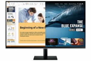 מסך מחשב חכם Samsung M5 32 FHD VA Speakers Built in Apps 8ms