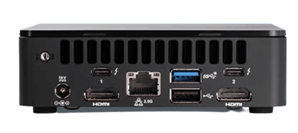 נייח מיני Intel Nuc 12 PRO i5-1240P no Ram DDR4 No Hdd NVME m.2 2 נייח מיני Intel Nuc 12 PRO i5-1240P no Ram DDR4 No Hdd NVME m.2 – תמונה 2
