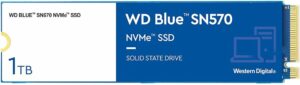 דיסק פנימי Western Digital 1TB NVME Blue SN570 Gen3 x4 PCIe
