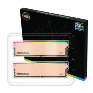 זכרון V-Color DDR5 Gaming Memory RGB 32GB(16GBx2) 6000MHz CL40 Memory Kit