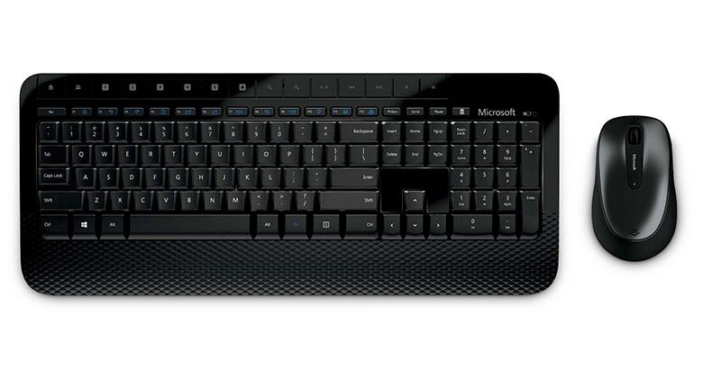 סט מקלדת ועכבר אל חוטי Microsoft Wireless Desktop 2000BlueTrack 1 סט מקלדת ועכבר אל חוטי Microsoft Wireless Desktop 2000BlueTrack