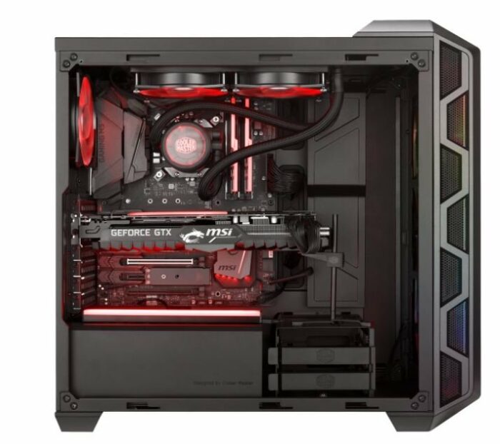 מארז COOLER MASTER MASTERCASE H500 ARGB CASE MID TOWER 2 מארז COOLER MASTER MASTERCASE H500 ARGB CASE MID TOWER – תמונה 2