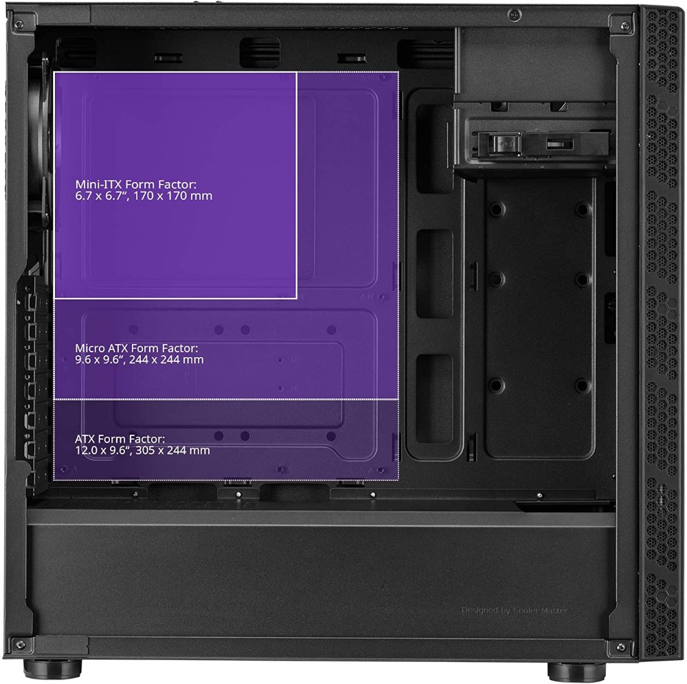 מארז Cooler Master MB600L V2 Mid TOWER Mesh Intake ATX 6 מארז Cooler Master MB600L V2 Mid TOWER Mesh Intake ATX – תמונה 6
