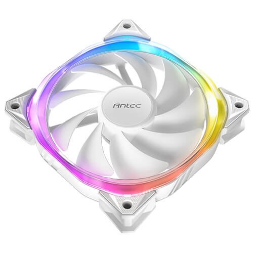 מאורר למארז ANTEC FUSION 120mm ARGB White 4+3 PIN Connector 1 מאורר למארז ANTEC FUSION 120mm ARGB White 4+3 PIN Connector