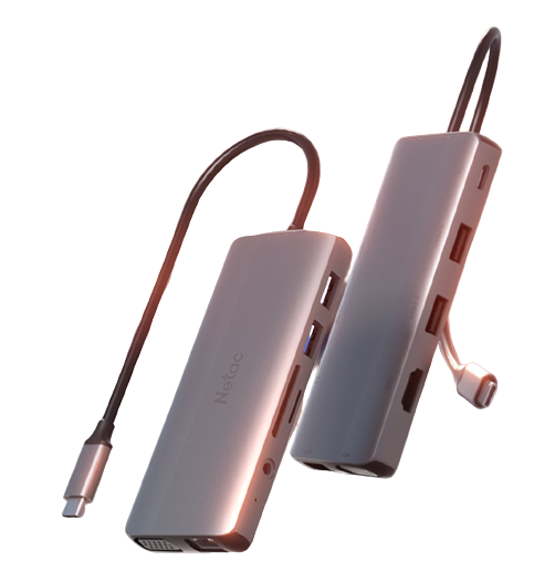 תחנת עגינה Netac WK15 Type-C 3.1 to lan USB3.0X3 Card Reader HDMI 3 תחנת עגינה Netac WK15 Type-C 3.1 to lan USB3.0X3 Card Reader HDMI – תמונה 3