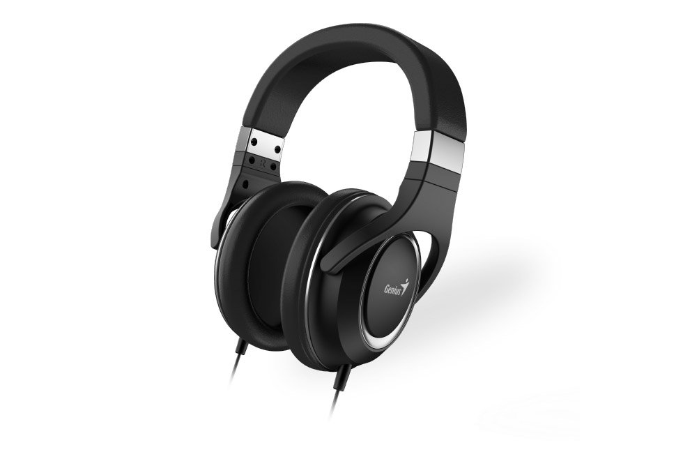 אוזניות ומיקרופון Genius HS-610 Black Deep Base 3.5MM JACK 1 אוזניות ומיקרופון Genius HS-610 Black Deep Base 3.5MM JACK