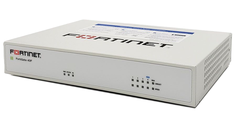 נתב מאובטח Fortinet Fortigate 40F Router Firewall 1XWAN 4X RJ45 1 נתב מאובטח Fortinet Fortigate 40F Router Firewall 1XWAN 4X RJ45