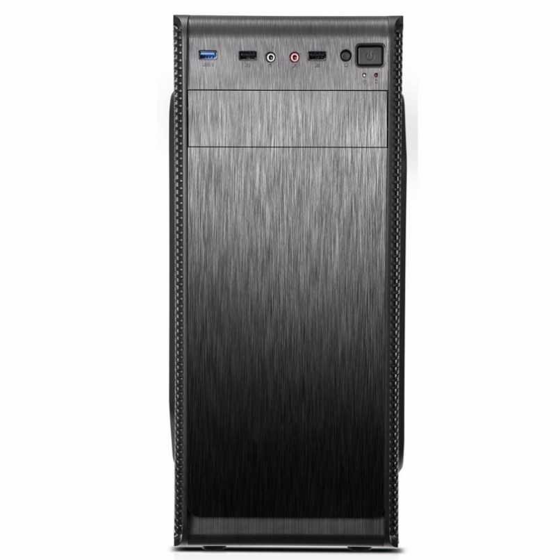 מארז כולל ספק כוח ATX CASE 0655BB 500w Usb3 and 8cm FAN 3 מארז כולל ספק כוח ATX CASE 0655BB 500w Usb3 and 8cm FAN – תמונה 3