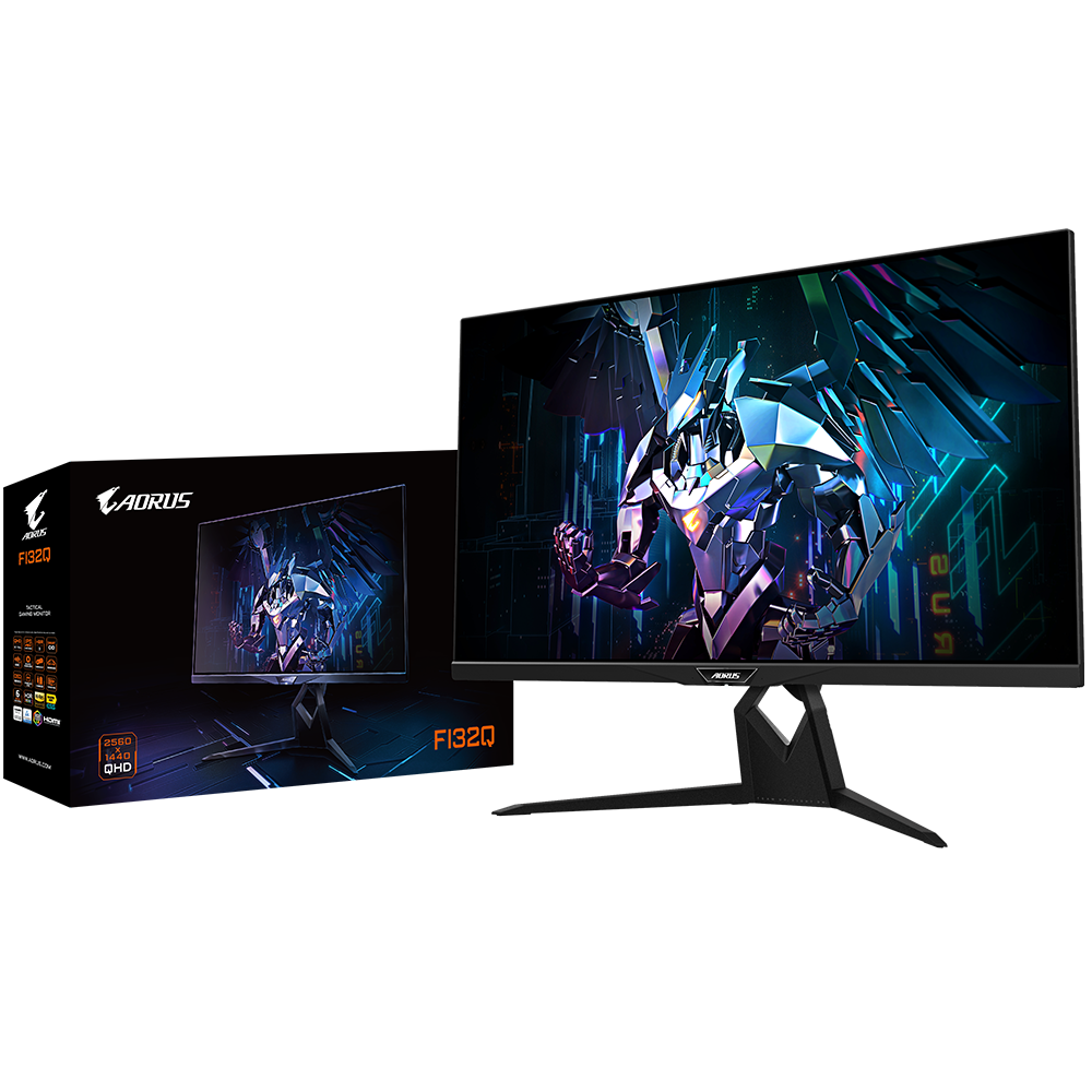 מסך גיימינג AORUS FI32Q 2k SS IPS 165HZ-170Hz OC 1MS kvm 8BIT HDR 1 מסך גיימינג AORUS FI32Q 2k SS IPS 165HZ-170Hz OC 1MS kvm 8BIT HDR