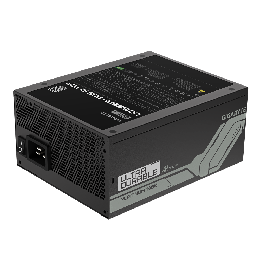 ספק כוח Gigabyte UD1600PM PG5 AI TOP 80 Plus Platinum Moddular 2 ספק כוח Gigabyte UD1600PM PG5 AI TOP 80 Plus Platinum Moddular – תמונה 2