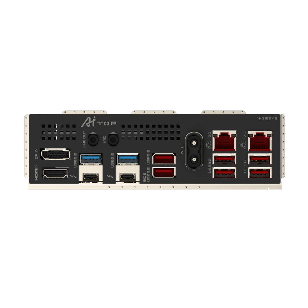 לוח אם Gigabyte Z890 AI TOP DDR5 10GB LAN Thunderbolt 5 WIFI7 4 לוח אם Gigabyte Z890 AI TOP DDR5 10GB LAN Thunderbolt 5 WIFI7 – תמונה 4