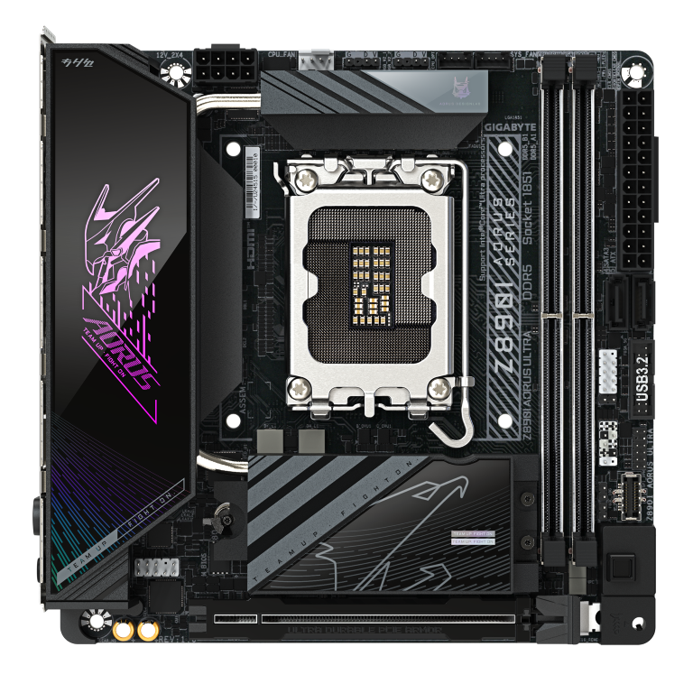 לוח דור 15 Gigabyte Z890i AORUS ULTRA Mini-ITX WiFi7 LGA1851 3 לוח דור 15 Gigabyte Z890i AORUS ULTRA Mini-ITX WiFi7 LGA1851 – תמונה 3