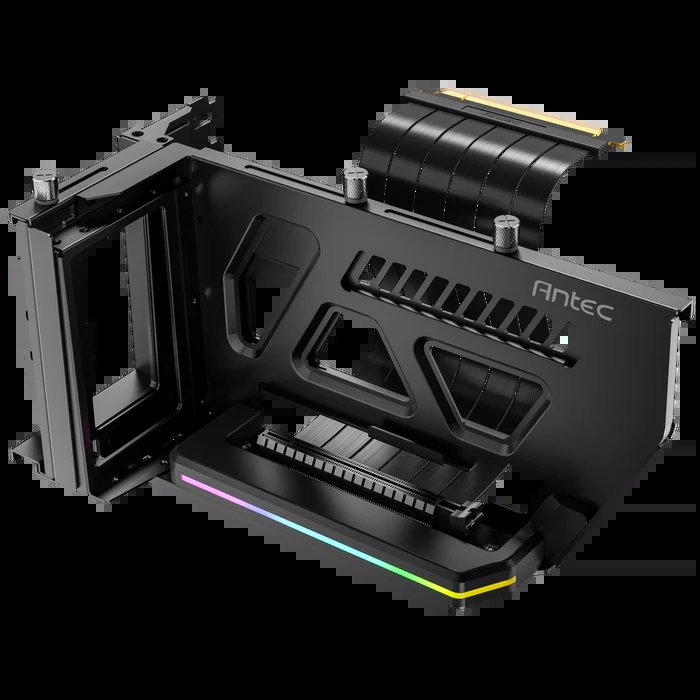 כבל ותושבת לכ. מסך Antec SHIFT ARGB - Vertical GPU Bracket Black 1 כבל ותושבת לכ. מסך Antec SHIFT ARGB - Vertical GPU Bracket Black