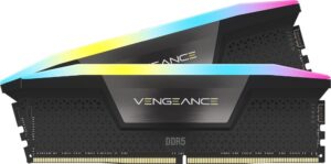 זכרון לנייח Corsair Vengeance RGB Black 96GB 2X48 6000MHz DDR5 C3