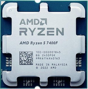 מעבד AMD Ryzen 5 7400F Zen4 6 Cores 12 Threads Up to 4.7GHz 1 מעבד AMD Ryzen 5 7400F Zen4 6 Cores 12 Threads Up to 4.7GHz