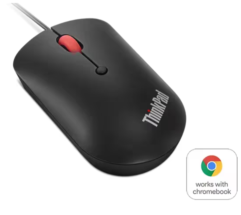 עכבר חוטי Lenovo ThinkPad USB-C Wired compact Mouse 2 עכבר חוטי Lenovo ThinkPad USB-C Wired compact Mouse – תמונה 2