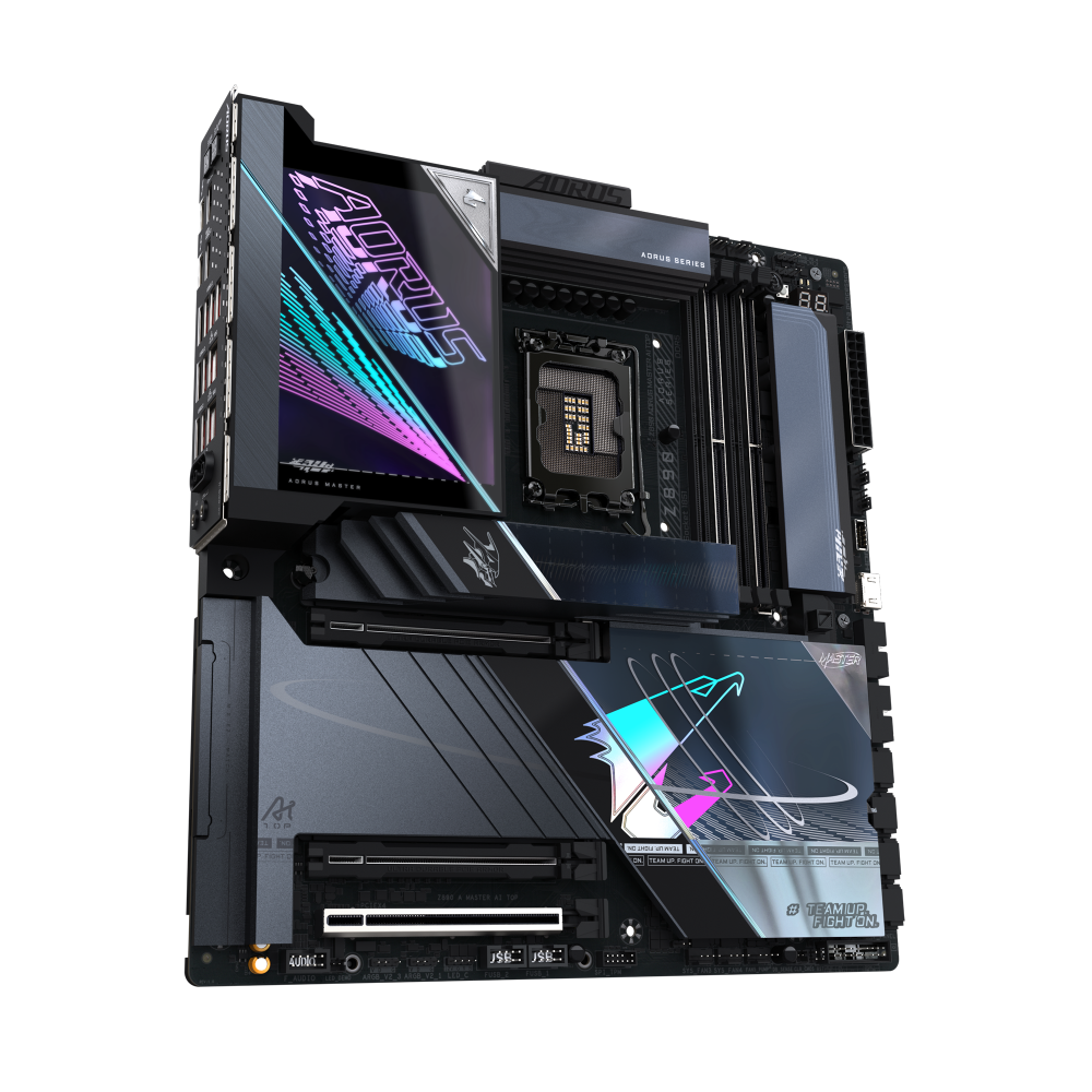 לוח אינטל דור 15 GIGABYTE Z890 AORUS MASTER AI TOP E-ATX WIFI7 3 לוח אינטל דור 15 GIGABYTE Z890 AORUS MASTER AI TOP E-ATX WIFI7 – תמונה 3