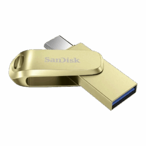 זכרון נייד SanDisk 512GB TYPE-C and Type-A Dual Drive Luxe