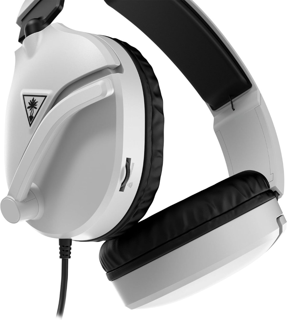 אוזניות Turtle Beach Recon 70 White Wired Gaming HeadSet 3.5mm Ja 4 אוזניות Turtle Beach Recon 70 White Wired Gaming HeadSet 3.5mm Ja – תמונה 4