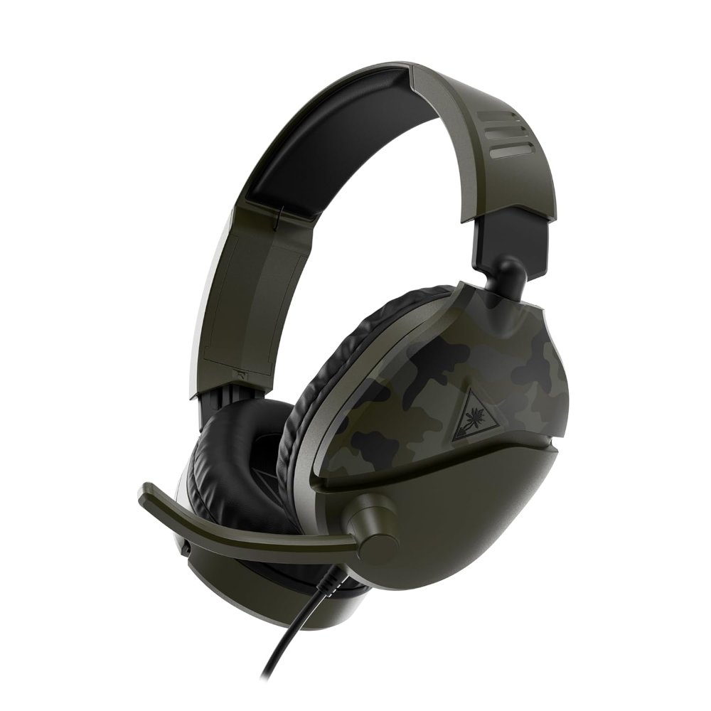 אוזניות Turtle Beach Recon 70 Greem Camo 40mm Speakers With Mic 1 אוזניות Turtle Beach Recon 70 Greem Camo 40mm Speakers With Mic