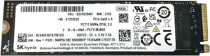 דיסק פנימי m.2 2280 TLC NAND  SK Hynix 256GB NVME Gen3X4