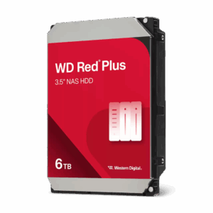 דיסק פנימי WD Red Plus 6TB NAS HDD 3.5 5400RPM SATA III