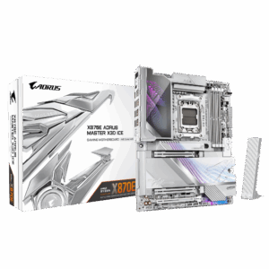 לוח אם GIGABYE X870E AORUS MASTER X3D ICE WIFI7 DDR5 10GBE