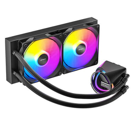 קירור נוזלי כפול Antec SKELETON 240 ARGB Black INTEL/AMD 2 קירור נוזלי כפול Antec SKELETON 240 ARGB Black INTEL/AMD – תמונה 2