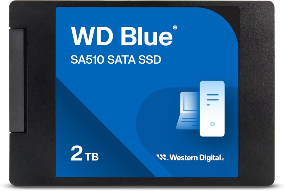 דיסק פנימי Western Digital 2TB Blue SA510 SSD SATA III 2.5 1 דיסק פנימי Western Digital 2TB Blue SA510 SSD SATA III 2.5