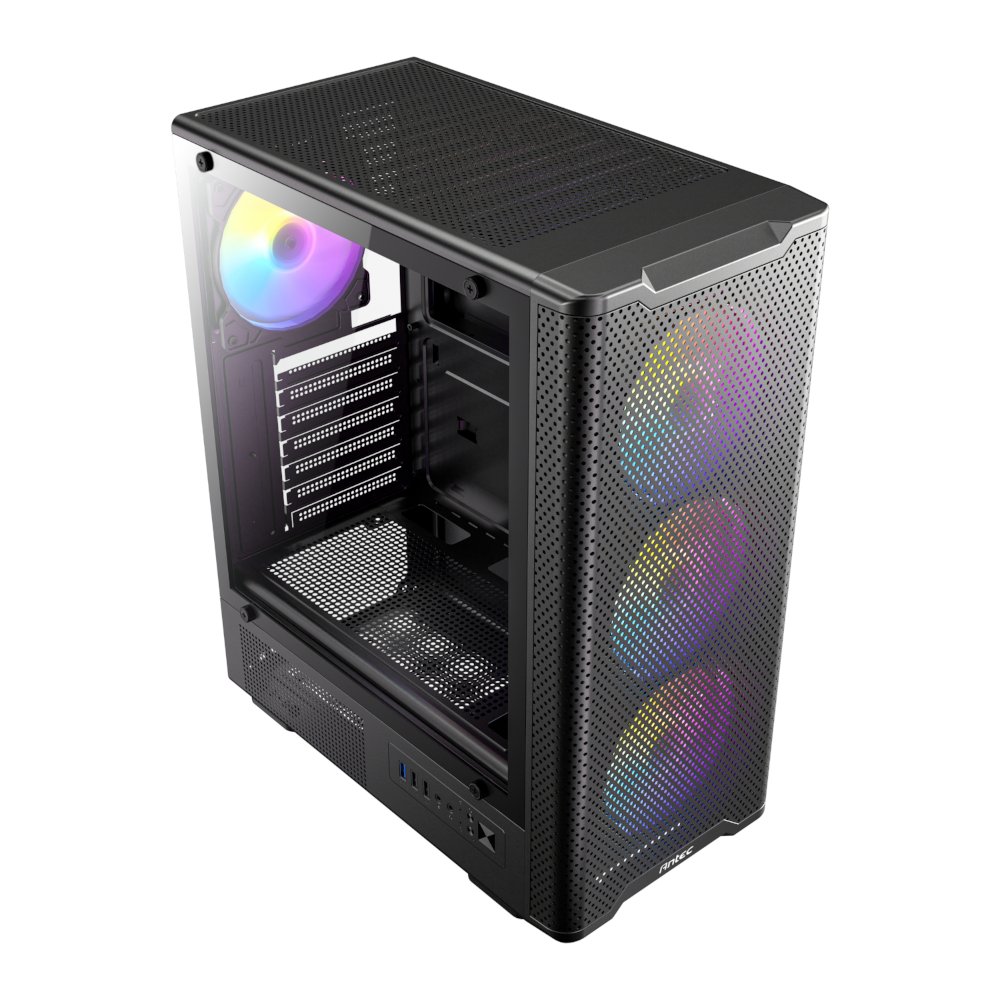 מארז Antec VX310 ARGB ATX Mid-Tower Tempered Glass 4x120mm Fans 1 מארז Antec VX310 ARGB ATX Mid-Tower Tempered Glass 4x120mm Fans