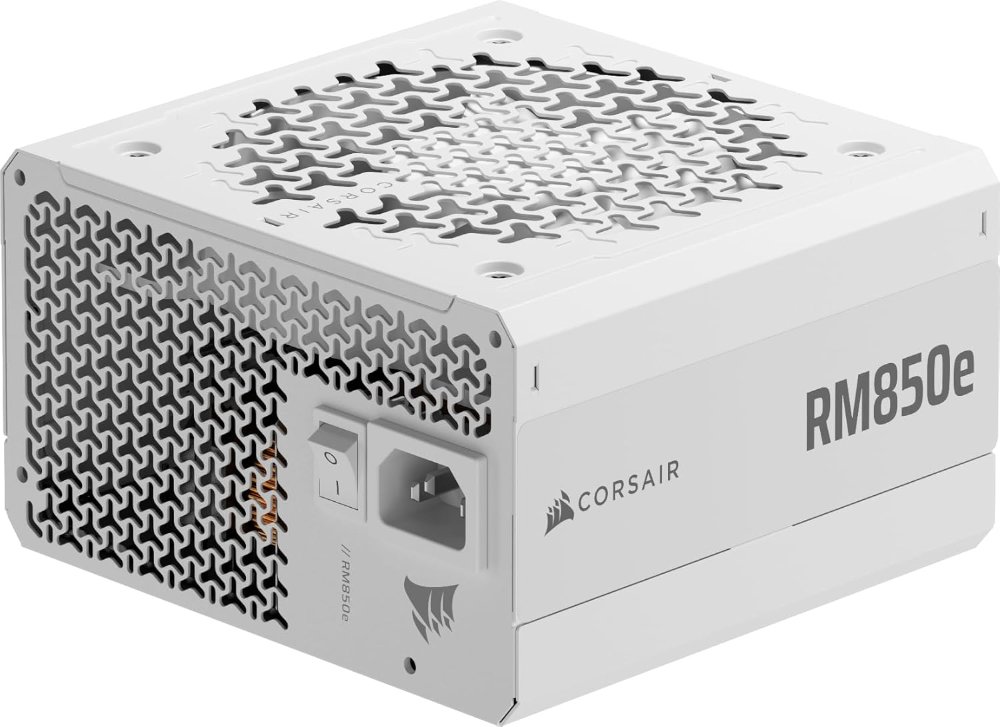 ספק Corsair RM850e ATX3.1 Fully modular 80Plus Gold White 2 ספק Corsair RM850e ATX3.1 Fully modular 80Plus Gold White – תמונה 2