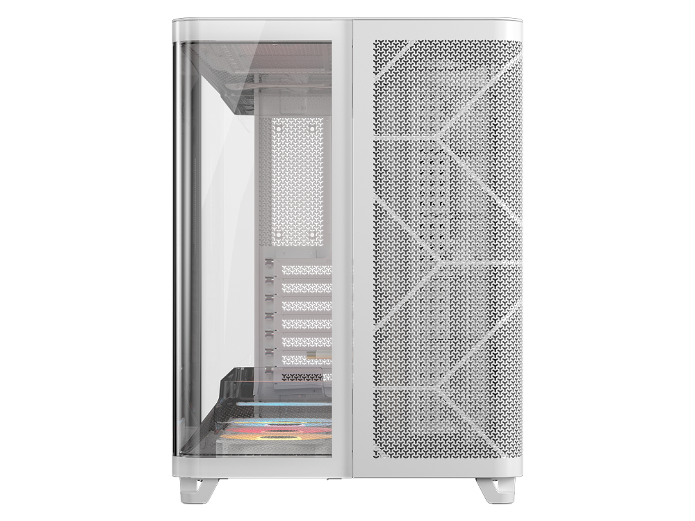 מארז Corsair AIR 5400 RS-R ARGB E-ATX 3XUSB 3.2 Type-C White 2 מארז Corsair AIR 5400 RS-R ARGB E-ATX 3XUSB 3.2 Type-C White – תמונה 2