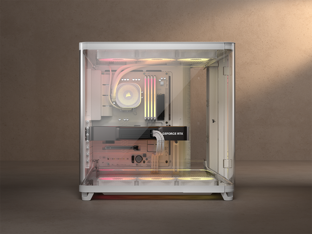 מארז Corsair AIR 5400 RS-R ARGB E-ATX 3XUSB 3.2 Type-C White 7 מארז Corsair AIR 5400 RS-R ARGB E-ATX 3XUSB 3.2 Type-C White – תמונה 7
