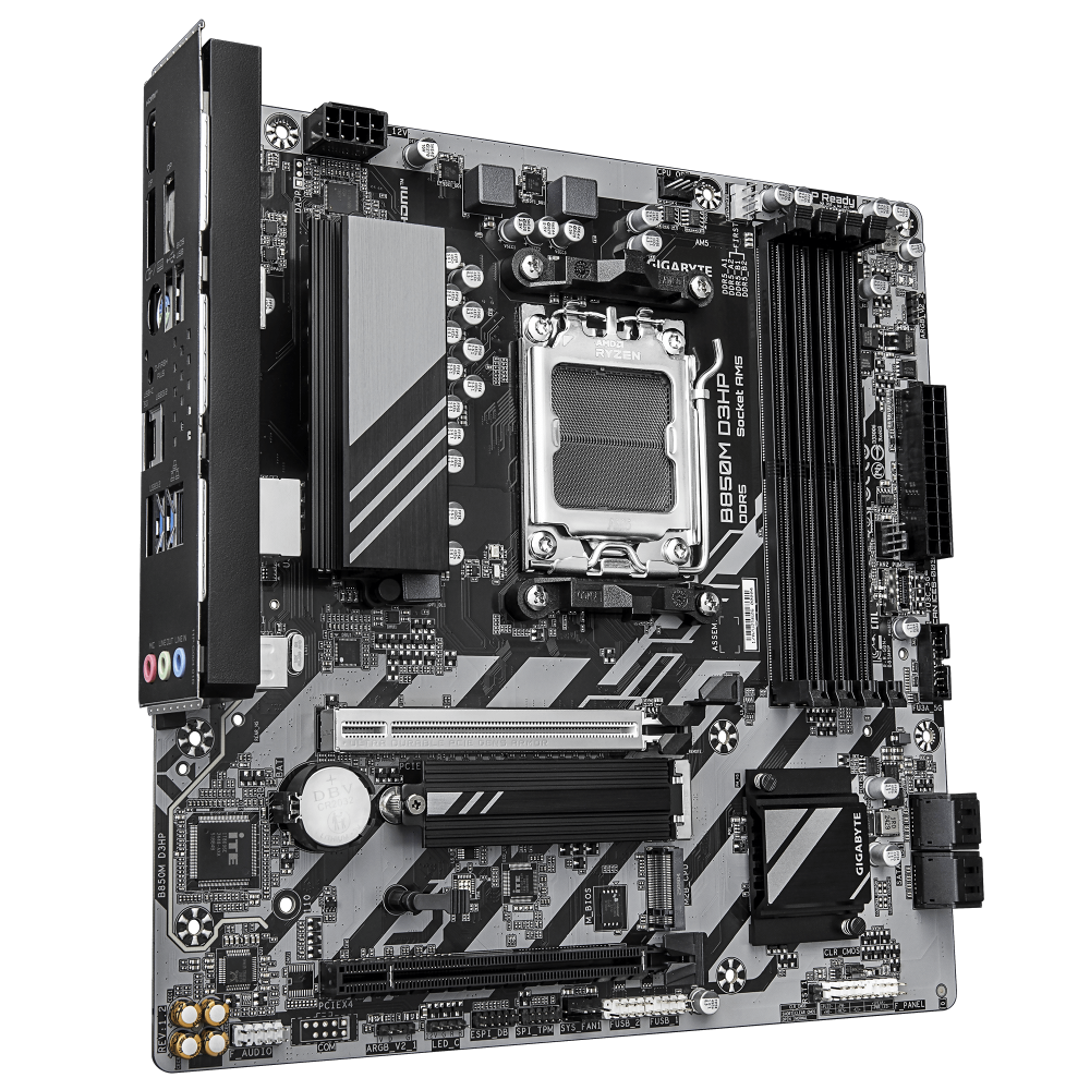 לוח אם Gigabyte B850M D3HP 1.2 mATX DDR5 AM5 1GbE Lan USB-C 3 לוח אם Gigabyte B850M D3HP 1.2 mATX DDR5 AM5 1GbE Lan USB-C – תמונה 3