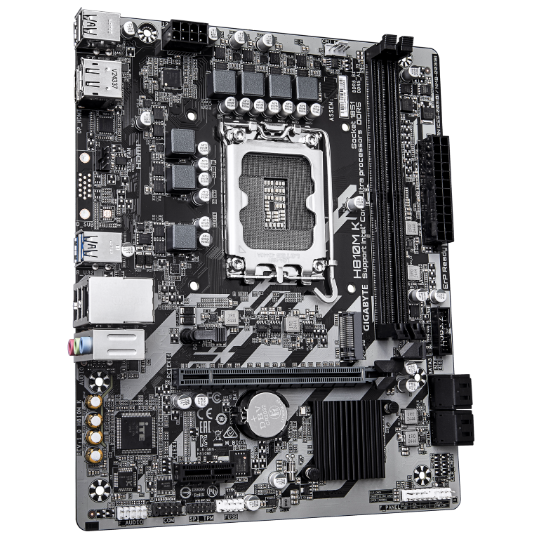 לוח אם דור 15 Gigabyte H810M K DDR5 M-Atx 3 לוח אם דור 15 Gigabyte H810M K DDR5 M-Atx – תמונה 3