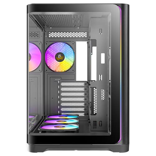 מארז שחור Antec C5 Curve ARGB Mid-Tower ATX 4x ARGB FANS Type-C 4 מארז שחור Antec C5 Curve ARGB Mid-Tower ATX 4x ARGB FANS Type-C – תמונה 4