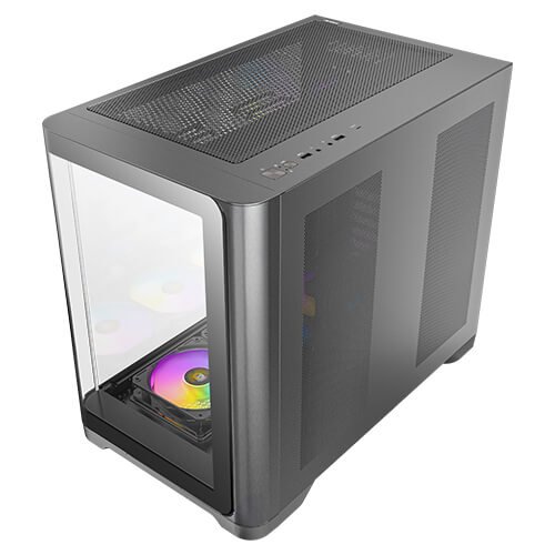 מארז שחור Antec C5 Curve ARGB Mid-Tower ATX 4x ARGB FANS Type-C 6 מארז שחור Antec C5 Curve ARGB Mid-Tower ATX 4x ARGB FANS Type-C – תמונה 6
