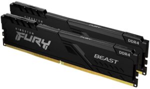 זכרון לנייח Kingston Fury Beast 128GB 2x64GB 5600MHz DDR5 CL40