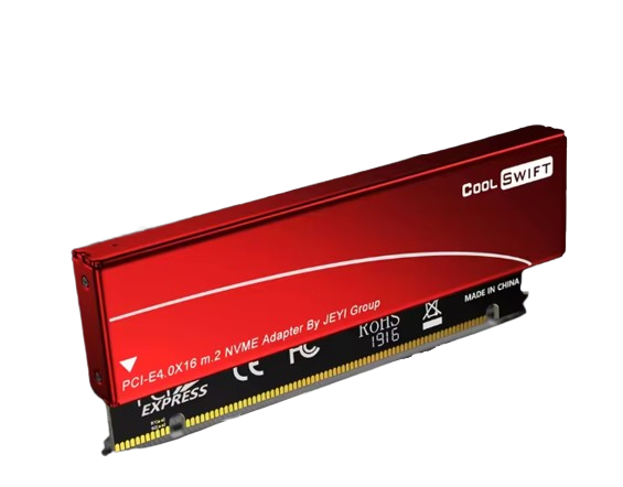 כרטיס הרחבה PCIe x16 to M.2 Adapter w/HS Support 2280 M.2 1 כרטיס הרחבה PCIe x16 to M.2 Adapter w/HS Support 2280 M.2