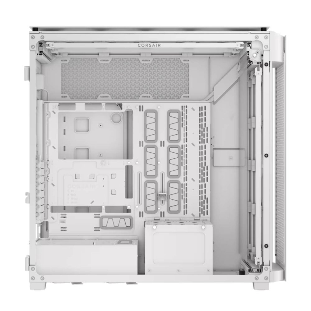 מארז לבן Corsair 9000D Airflow E-ATX Super-Tower Type-C InfiniRai 6 מארז לבן Corsair 9000D Airflow E-ATX Super-Tower Type-C InfiniRai – תמונה 6
