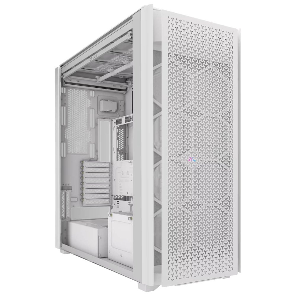 מארז לבן Corsair 9000D Airflow E-ATX Super-Tower Type-C InfiniRai 2 מארז לבן Corsair 9000D Airflow E-ATX Super-Tower Type-C InfiniRai – תמונה 2