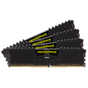 זכרון לנייח Corsair VENGEANCE LPX 64GB 4X16 3200Mhz C16 INTEL XMP