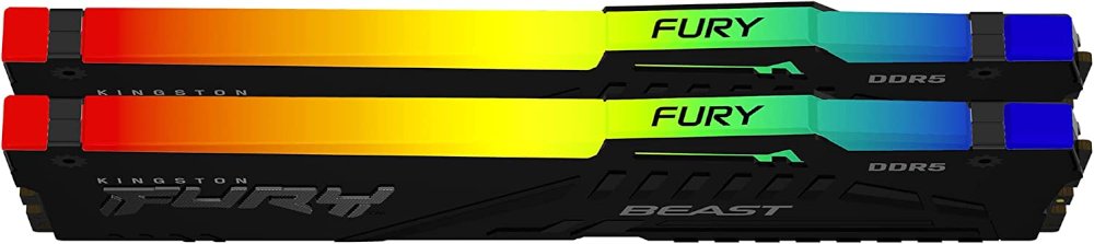 זכרון לנייח Kingston FURY BEAST RGB 64GB 2x32GB DDR5 6000MMHZ C36 2 זכרון לנייח Kingston FURY BEAST RGB 64GB 2x32GB DDR5 6000MMHZ C36 – תמונה 2