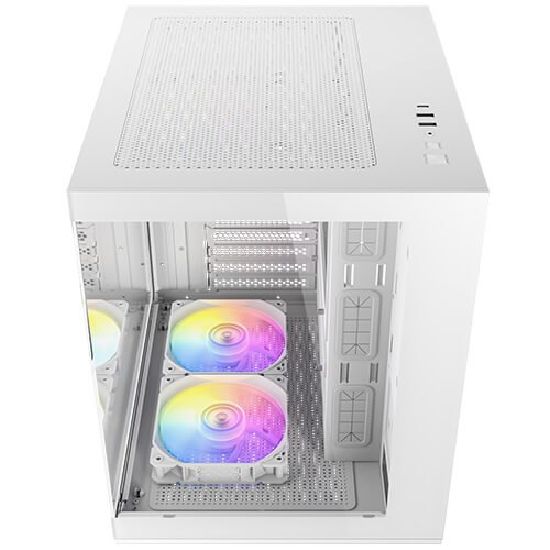 מארז לבן Antec CX60M ARGB Mini-Tower Gaming Case 3X120mm ARGB Fan 2 מארז לבן Antec CX60M ARGB Mini-Tower Gaming Case 3X120mm ARGB Fan – תמונה 2