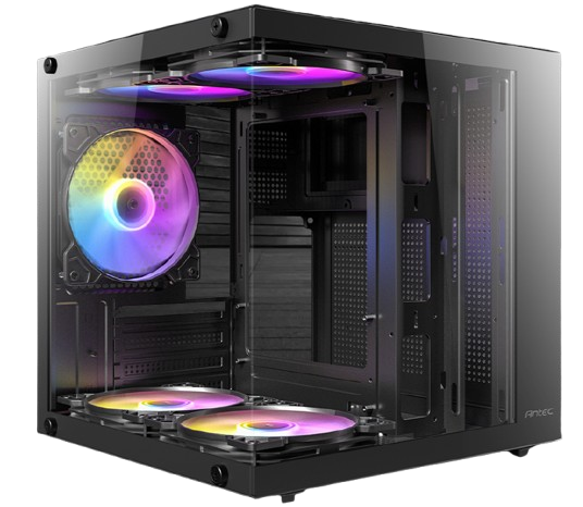 מארז Antec VCX10M ARGB Mini Tower Micro-Atx 5XARGB 120mm Fan 1 מארז Antec VCX10M ARGB Mini Tower Micro-Atx 5XARGB 120mm Fan