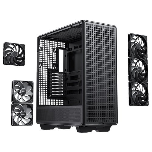 מארז ANTEC 900 Full Tower 6PWM Fans Type-C E-ATX/Threadripper 2 מארז ANTEC 900 Full Tower 6PWM Fans Type-C E-ATX/Threadripper – תמונה 2